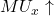 MU_x\uparrow