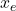 x_e